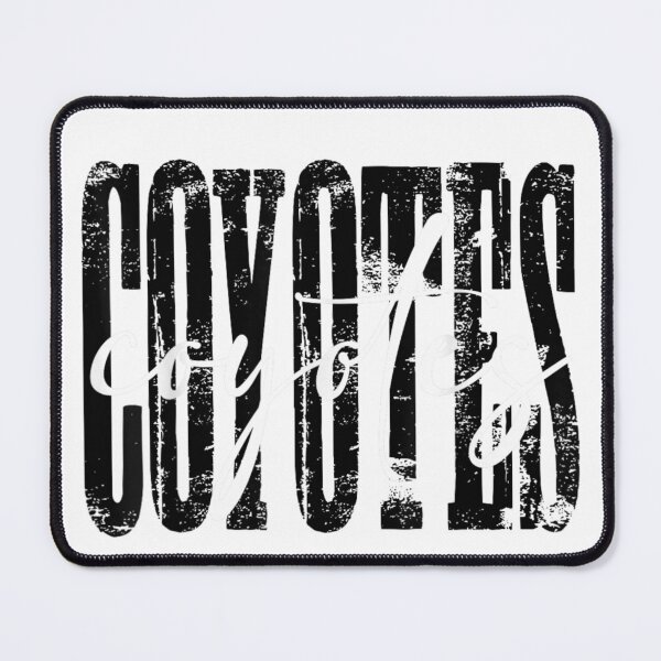 Item preview, Trendy Coyotes Script Mascot Typography Athletic Sports Team Wild Animal Aesthetic designed and sold by Buzzlekrun.