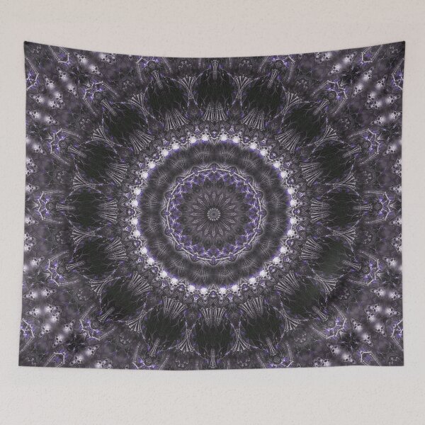 Item preview, Gothic Skull Mandala Dark Fantasy Kaleidoscope Art designed and sold by cr6zym1nd.