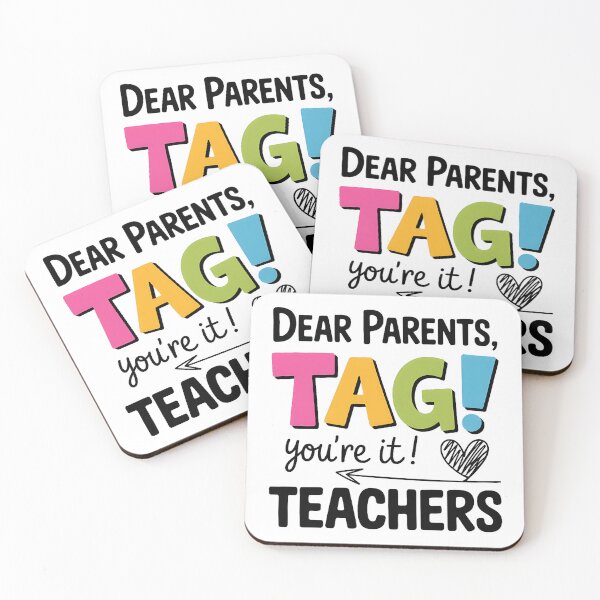 Item preview, Dear Parents Tag You're It Love Teachers Last Day of School  designed and sold by TrinaEspinoza.