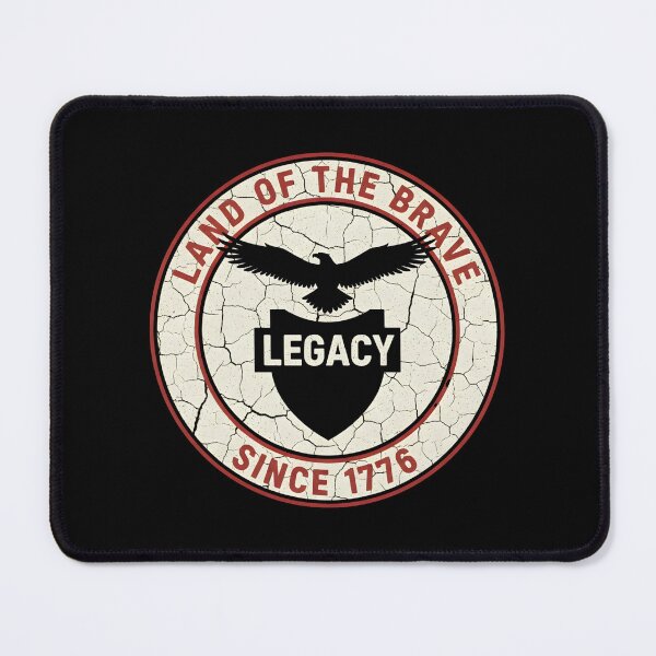 Item preview, Vintage Legacy Land Of The Brave Patriotic T Shirts designed and sold by FestivityFinds.