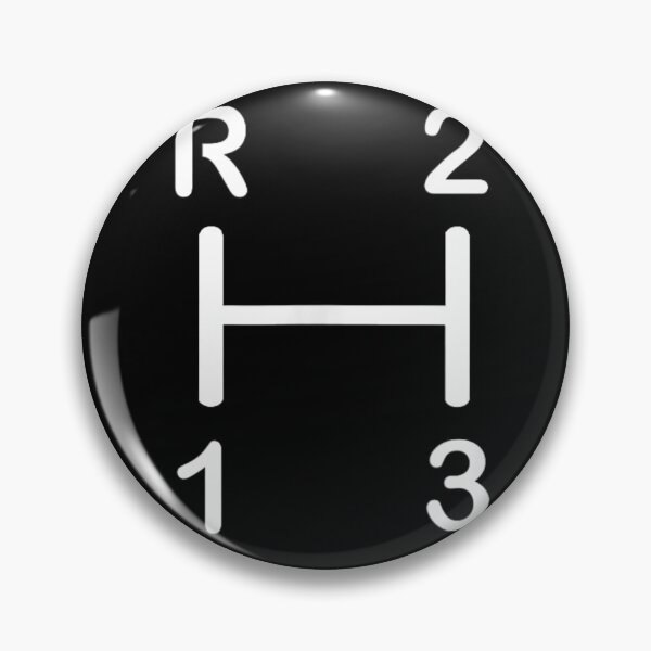 Item preview, Vintage Manual Shift Pattern Three Speed Gear Stick Driving Car Enthusiast designed and sold by WumbleDoor.