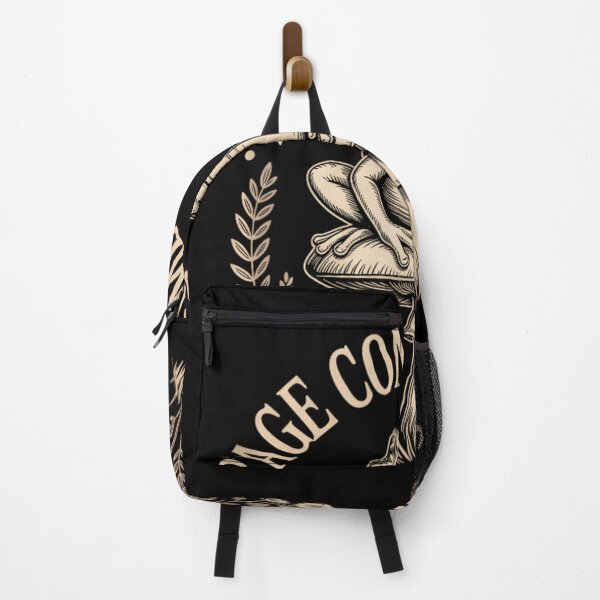Item preview, Rage Consumes Me Cottagecore Frog On Mushroom Angry Toad Vintage Aesthetic designed and sold by WumbleDoor.