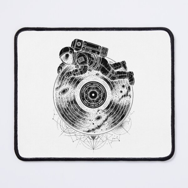 Item preview, Cosmic Vinyl Astro Grooves Astronaut Space Galaxy Record Music Lover designed and sold by graphixpolash.