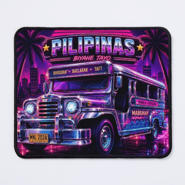 Item preview, Retro Filipino Jeepney Synthwave designed and sold by Denskie.