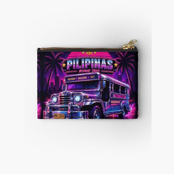 Item preview, Retro Filipino Jeepney Synthwave designed and sold by Denskie.