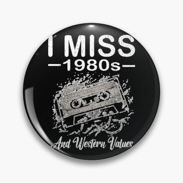 Item preview, I Miss 1980s And Western Values Retro Cassette Tape Vintage Distressed Nostalgia Conservative Liberty  designed and sold by Jt41.
