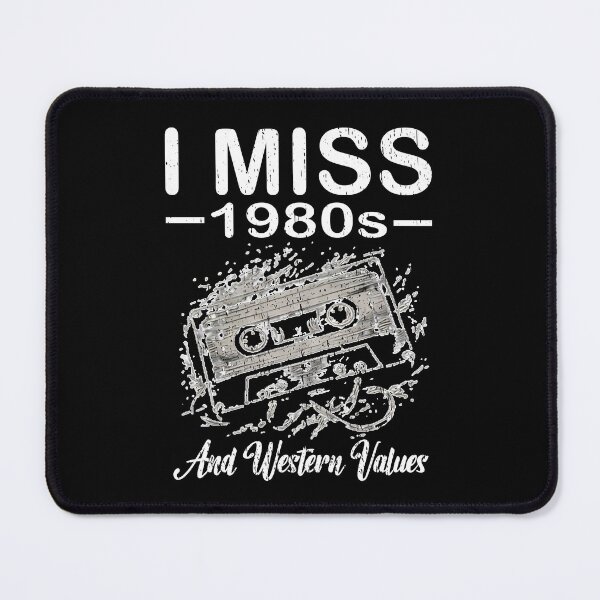Item preview, I Miss 1980s And Western Values Retro Cassette Tape Vintage Distressed Nostalgia Conservative Liberty  designed and sold by Jt41.