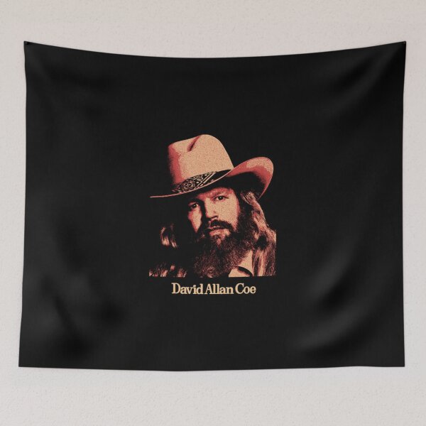 Item preview, Retro David Allan Coe designed and sold by Erstenenquis.