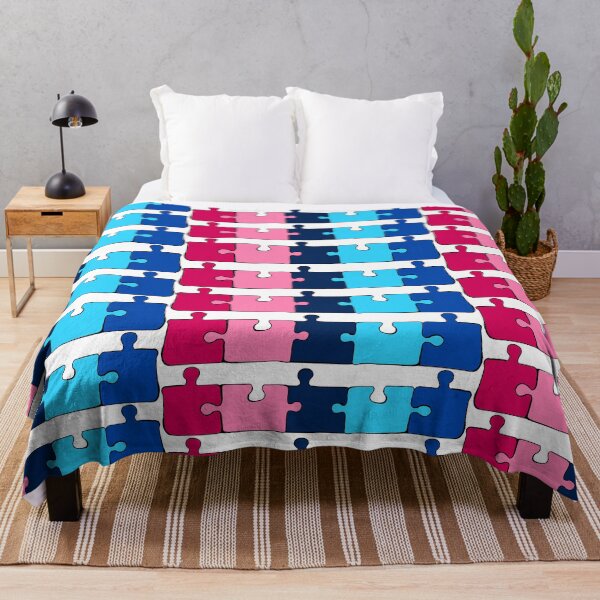 Item preview, Omnisexual Puzzle Pieces Pride Flag designed and sold by HarveyHandcraftsandDesigns.