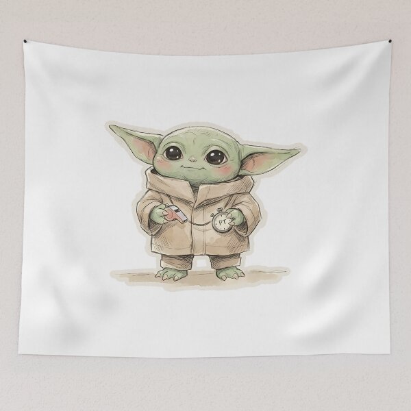 Item preview, BABY YODA PERSONAL TRAINER designed and sold by LIS AND MELIVERSO.