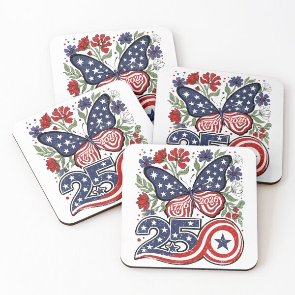 Item preview, America 250 Patriotic Butterfly 250th Anniversary USA 1776-2026 designed and sold by schoolofbullies.