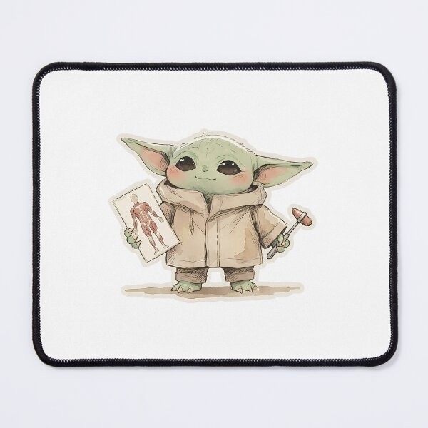 Item preview, BABY YODA PHYSIOTHERAPIST designed and sold by LIS AND MELIVERSO.
