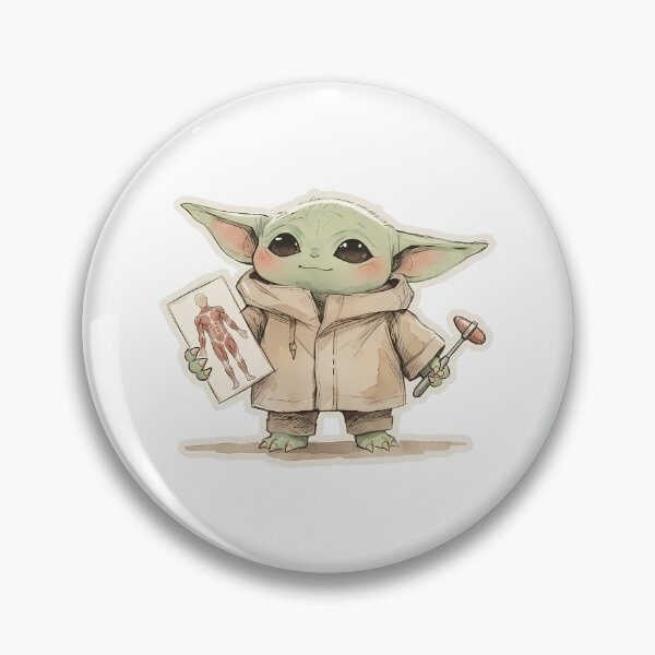 Item preview, BABY YODA PHYSIOTHERAPIST designed and sold by LIS AND MELIVERSO.