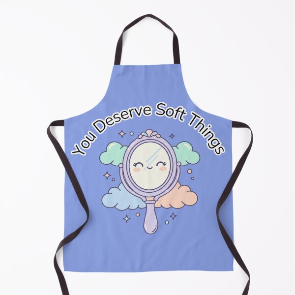 Item preview, Kawaii Mirror - You Deserve Soft Things designed and sold by SebastianSpace.