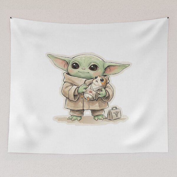 Item preview, BABY YODA VETERINARIAN designed and sold by LIS AND MELIVERSO.