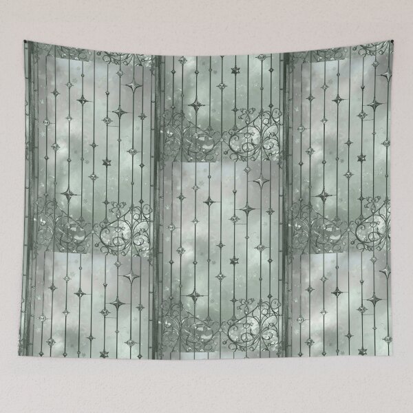 Item preview, Winter Gate of Stars and Swirls  designed and sold by BriSher.