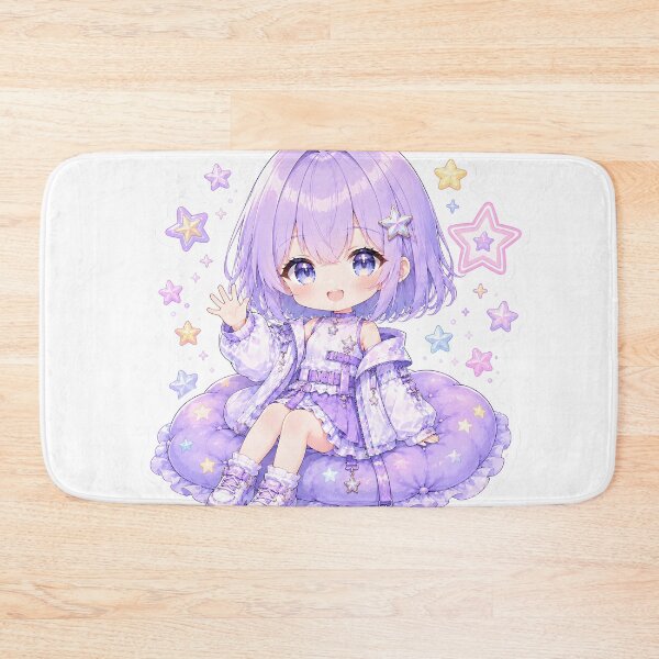 Item preview, Lunary Star Cushion Chibi Sticker designed and sold by AmberMoonNotes.