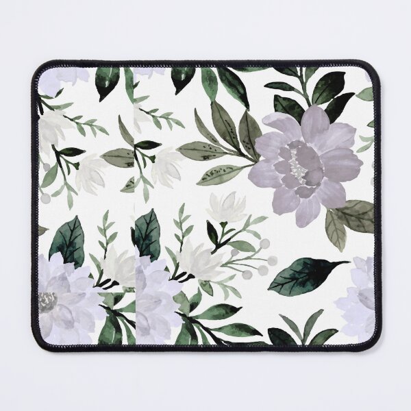 Item preview, Watercolor Garden Blooms in Soft Tones designed and sold by BriSher.