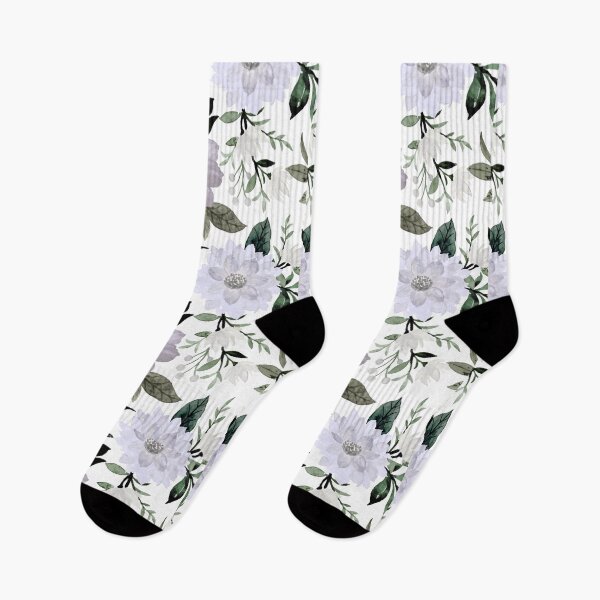 Item preview, Watercolor Garden Blooms in Soft Tones designed and sold by BriSher.