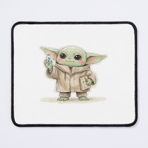 Item preview, BABY YODA BIOLOGIST designed and sold by LIS AND MELIVERSO.