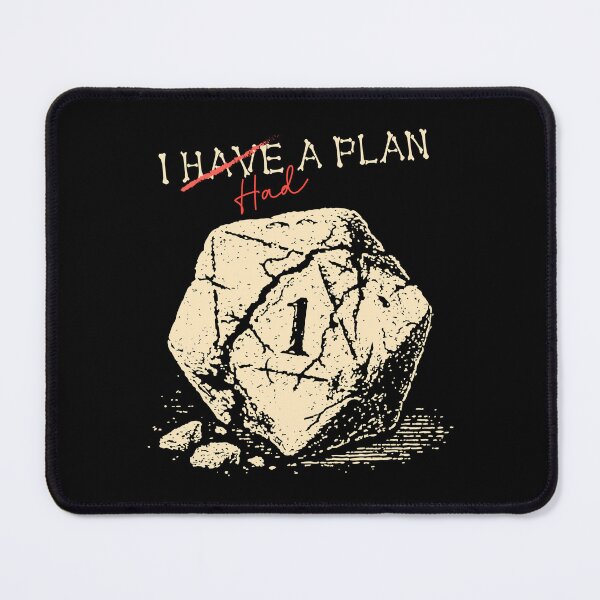 Item preview, I had a Plan / Retro Board Game Poster / Wall Art Print / Fantasy, Board Game, RPG, DnD / Home Decor Gift Idea designed and sold by RoleplayRealm.