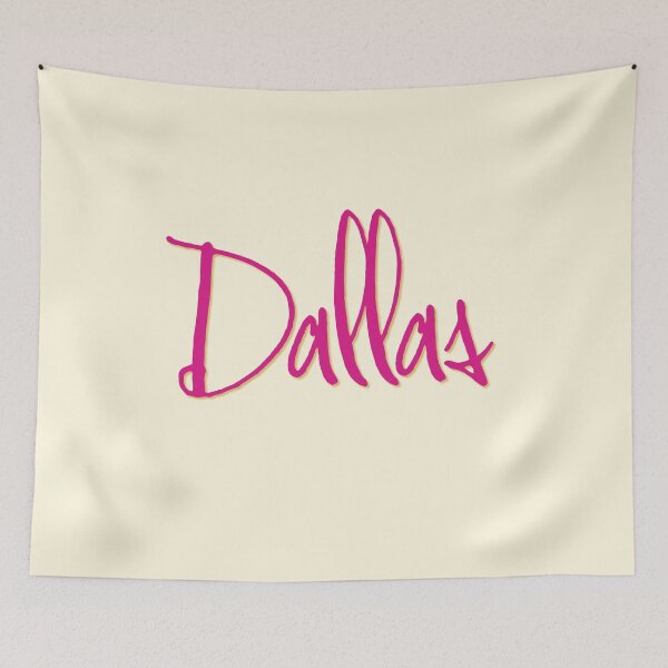 Item preview, DALLAS personalized type design designed and sold by CharlottePlaceArt.