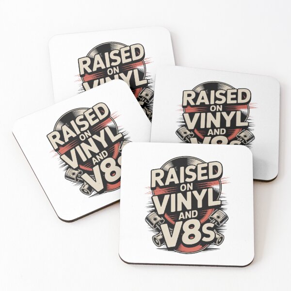 Item preview, Raised On Vinyl and V8s designed and sold by Naitsebas.