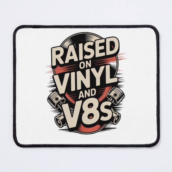 Item preview, Raised On Vinyl and V8s designed and sold by Naitsebas.
