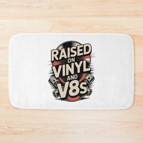 Item preview, Raised On Vinyl and V8s designed and sold by Naitsebas.