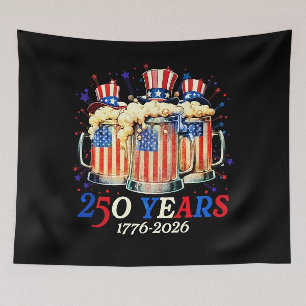 Item preview, Beer American Flag Usa 4Th Of July Party 250 years designed and sold by schoolofbullies.