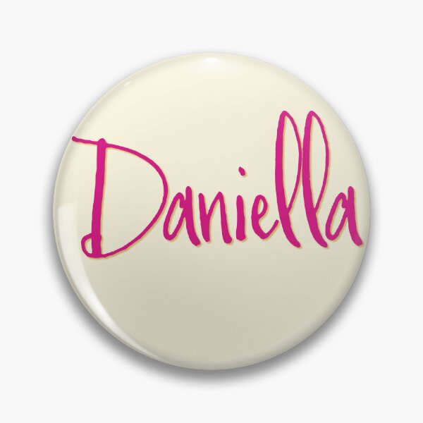Item preview, DANIELLA personalized type design designed and sold by CharlottePlaceArt.