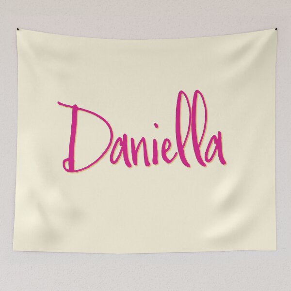 Item preview, DANIELLA personalized type design designed and sold by CharlottePlaceArt.