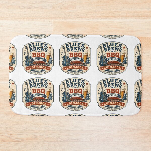 Item preview, Blues, Brews and BBQ – Coinjock NC Festival designed and sold by Combat Skies.