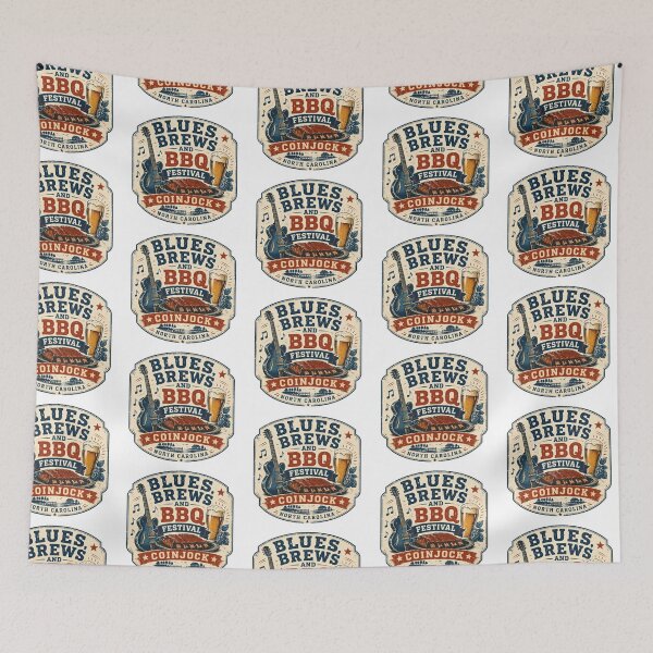 Item preview, Blues, Brews and BBQ – Coinjock NC Festival designed and sold by Combat Skies.
