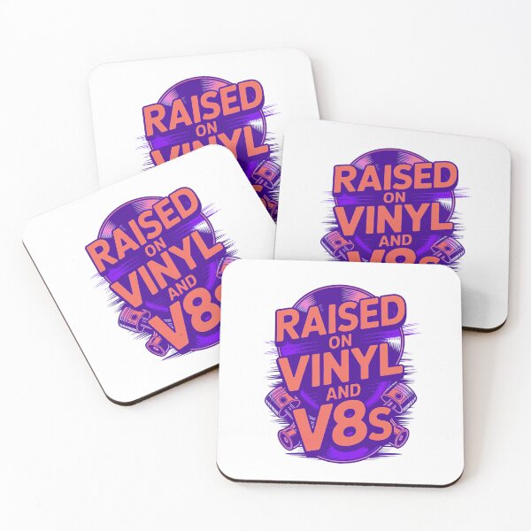 Item preview, Raised On Vinyl and V8s designed and sold by Naitsebas.
