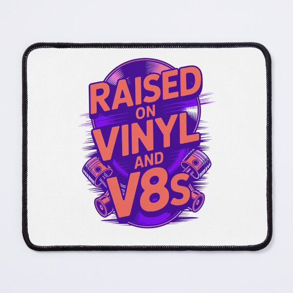 Item preview, Raised On Vinyl and V8s designed and sold by Naitsebas.