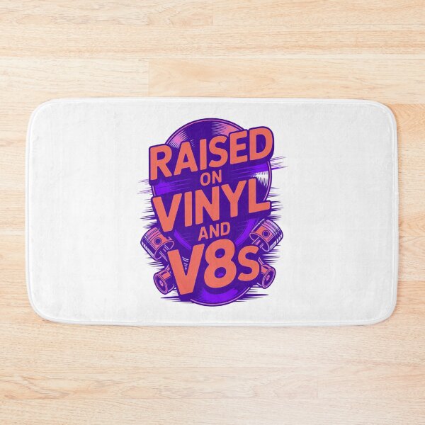 Item preview, Raised On Vinyl and V8s designed and sold by Naitsebas.