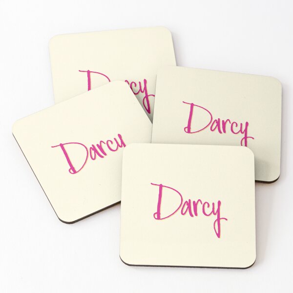 Artikelvorschau, DARCY personalisiertes Schriftdesign entworfen und verkauft von CharlottePlaceArt.