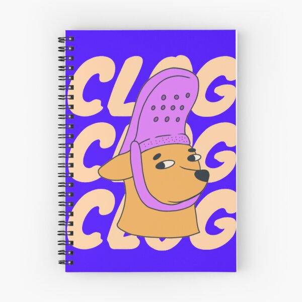Item preview, Funny Dog Wearing Clog Hat Meme Graphic designed and sold by GenZFashion000.