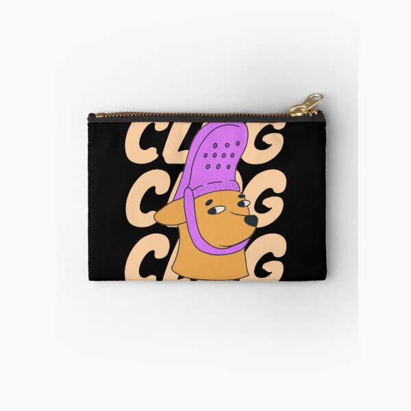 Item preview, Funny Dog Wearing Clog Hat Meme Graphic designed and sold by GenZFashion000.
