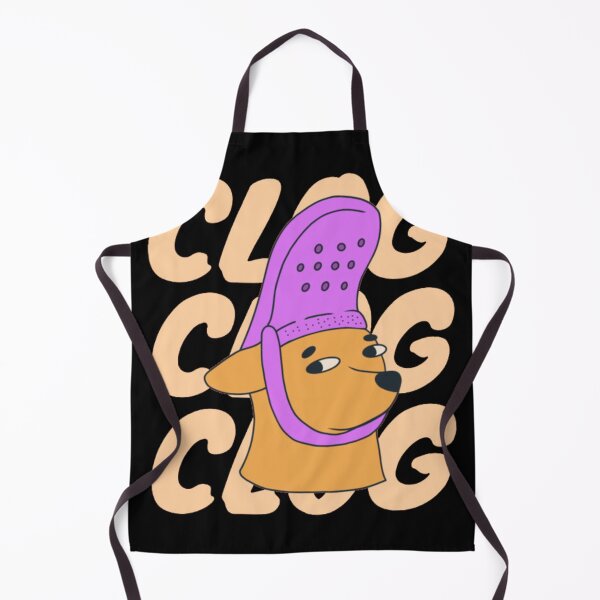 Item preview, Funny Dog Wearing Clog Hat Meme Graphic designed and sold by GenZFashion000.