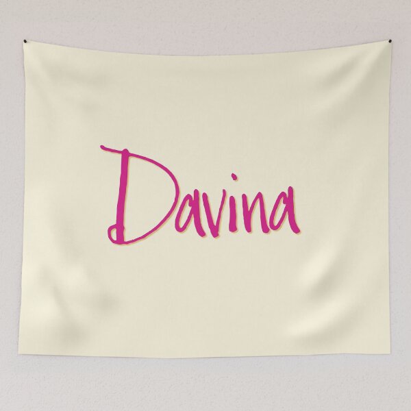 Item preview, DAVINA personalized type design designed and sold by CharlottePlaceArt.