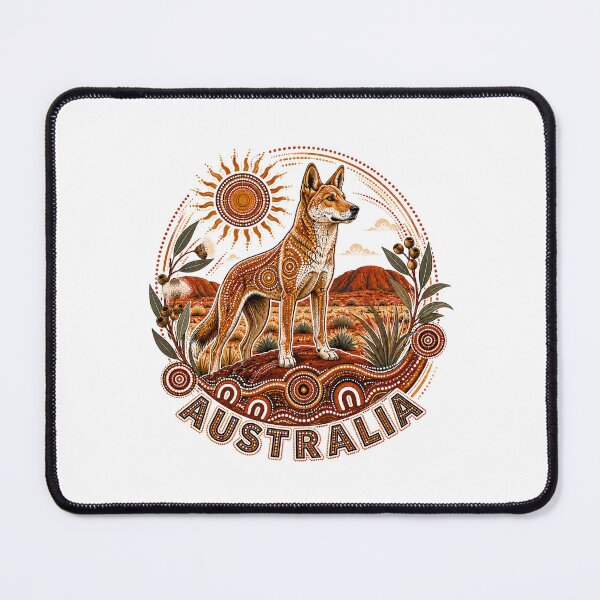 Item preview, Dingo Dreaming: Aboriginal-Inspired Desert Spirit designed and sold by Holiday-Hunter.