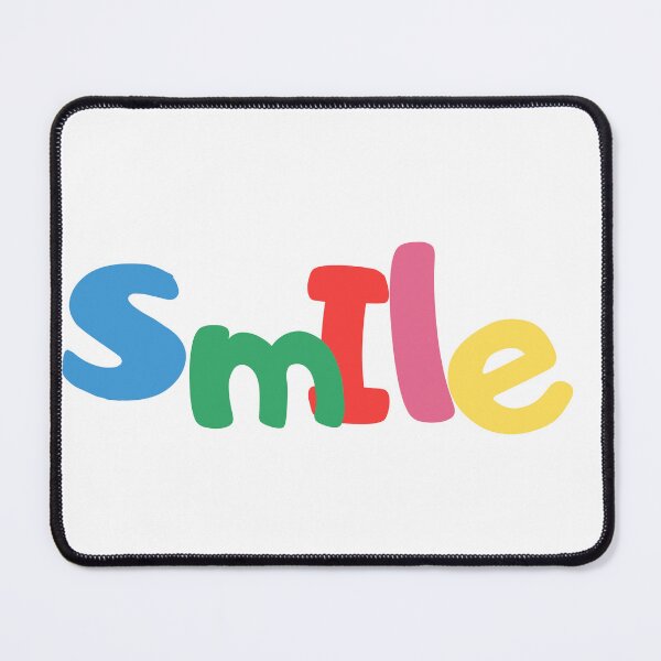 Item preview, Colorful Smile Typography – Happy Positive Vibes designed and sold by Wesli.