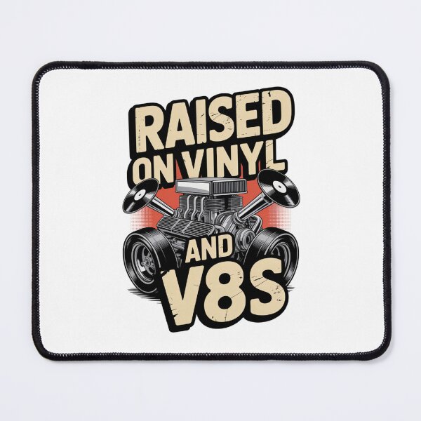 Item preview, Raised On Vinyl and V8s designed and sold by Naitsebas.
