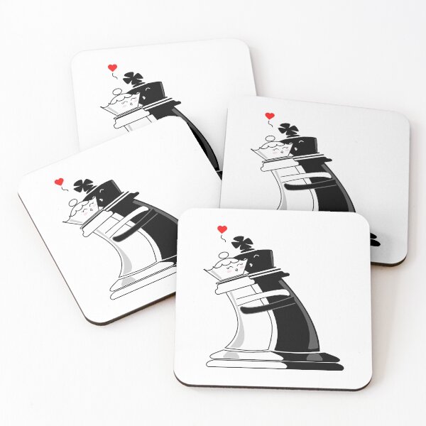 Item preview, Cute Chess Couple Gift – King and Queen Valentine Design designed and sold by Mrsmauve.