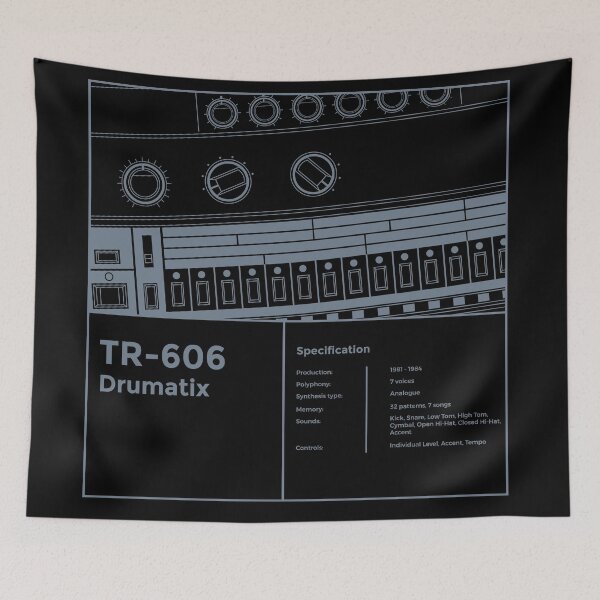 Item preview, 606 Drum Machine for Beatmaker designed and sold by AtomicMalibu.
