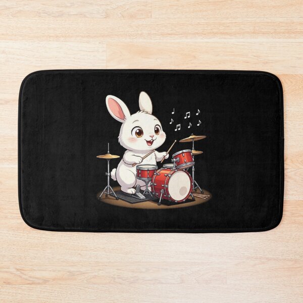 Item preview,  Rabbit Playing The Drums  designed and sold by TheEndDesign.