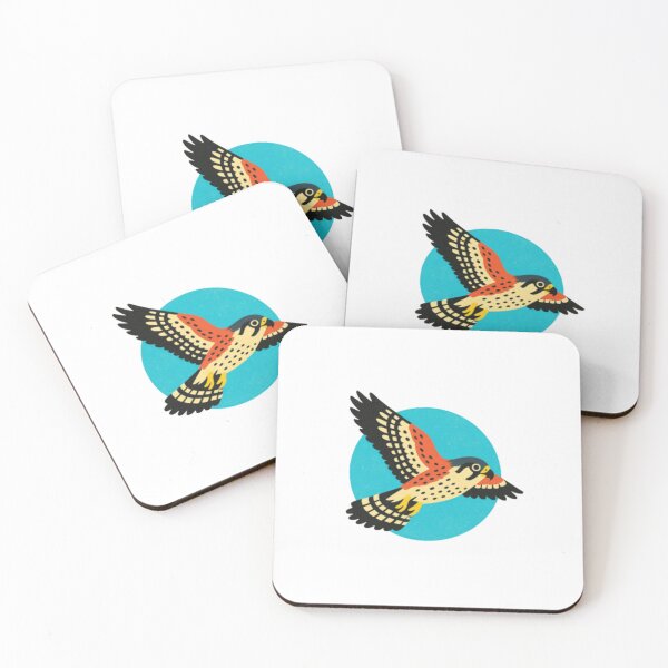 Item preview, Flying Kestrel Minimalist Illustration designed and sold by HBDStudio.