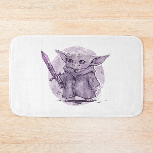 Item preview, BABY YODA WARRIOR PURPLE designed and sold by melyverso.